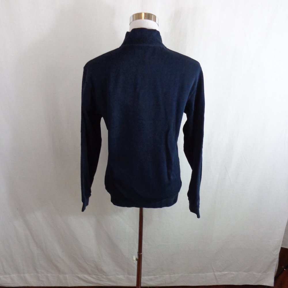CUTTER & BUCK MEN'S SWEATER SZ L BLUE PULL OVER. - Picture 3 of 4